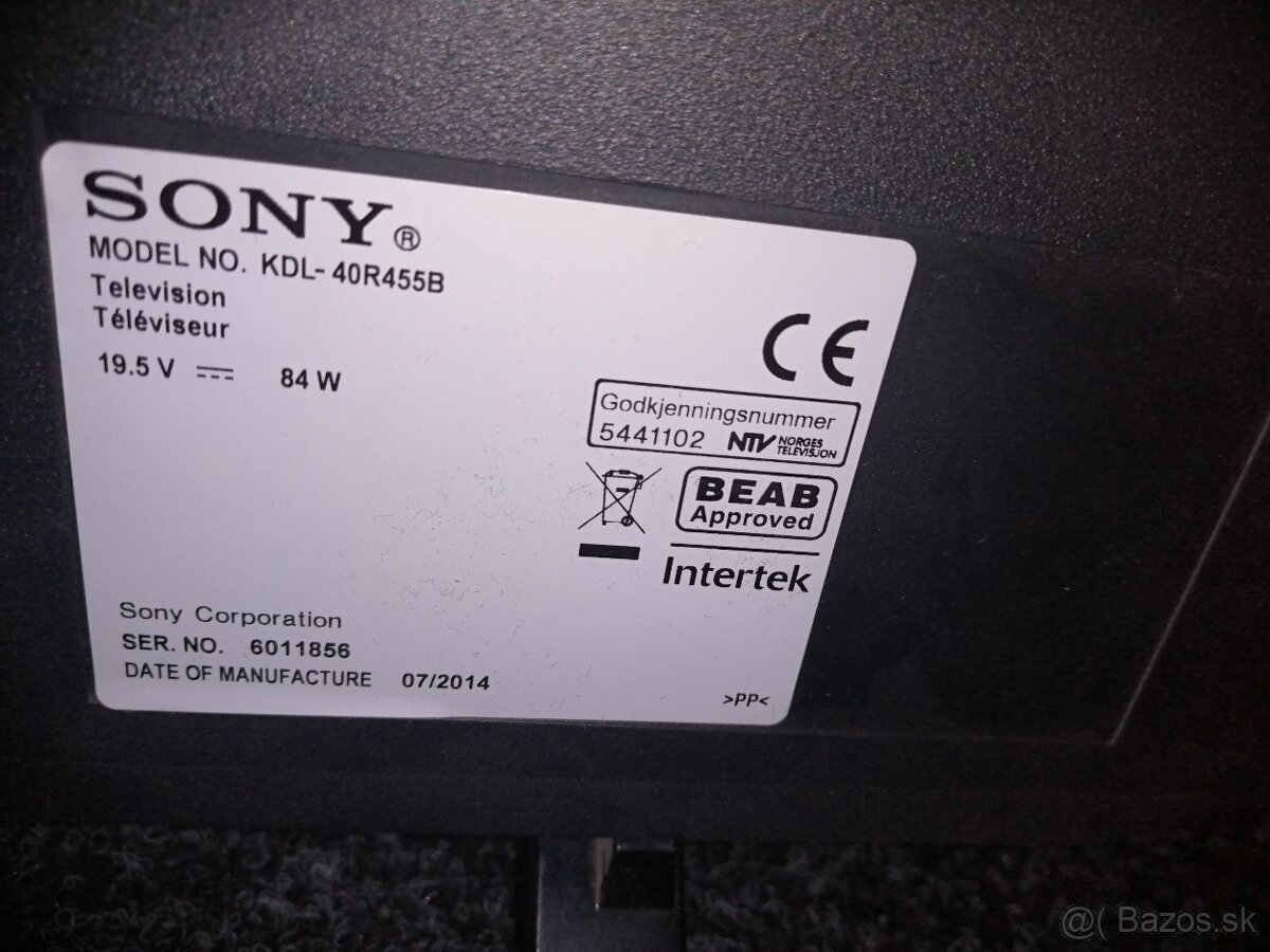 Sony KDL-40R455R