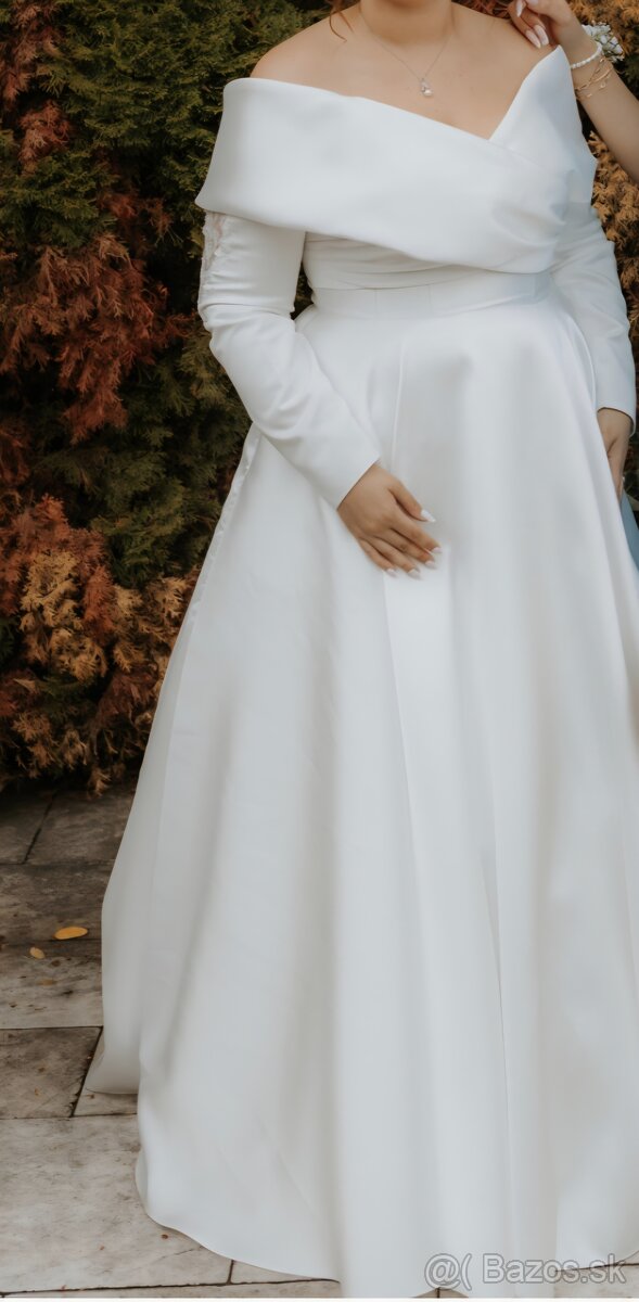 Svadobné šaty plus size
