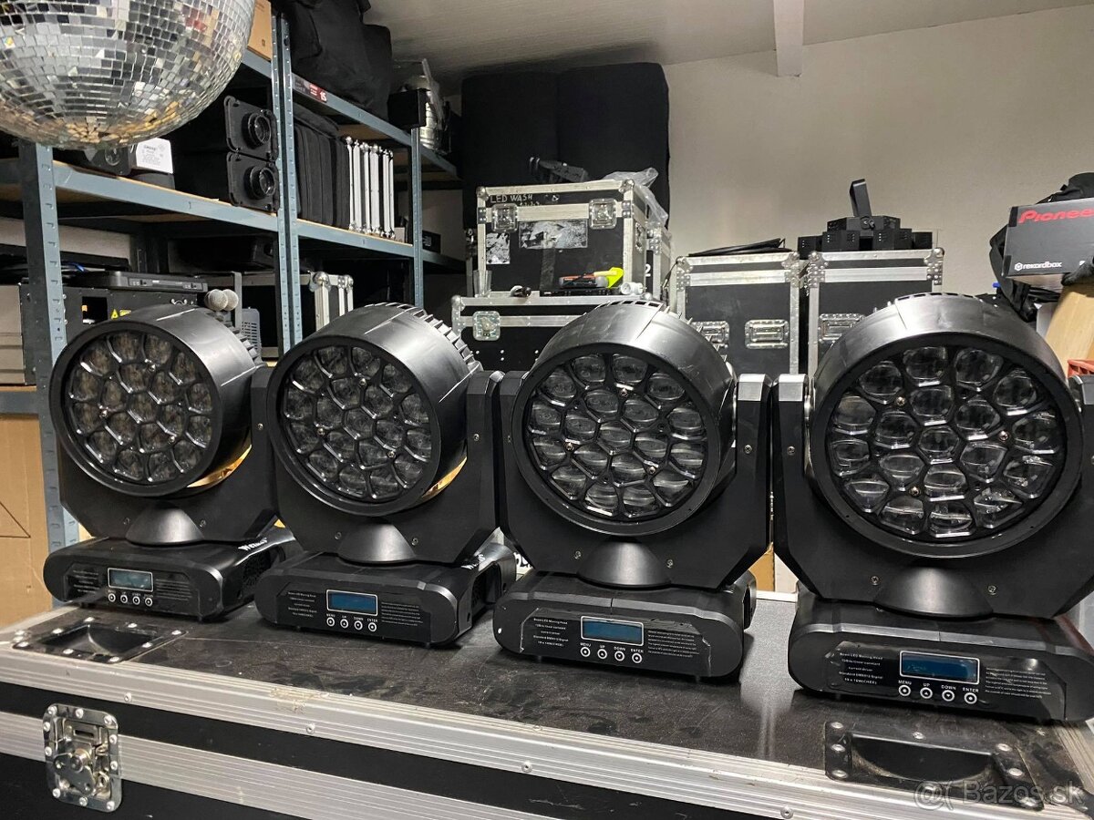 PREDANM 2ks Wosh Beam kalejdo Bee Eyes LED moving head