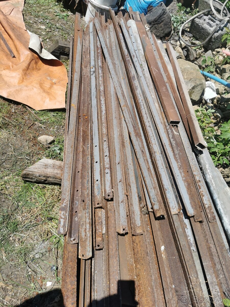Hutný materiál, železné profily,
