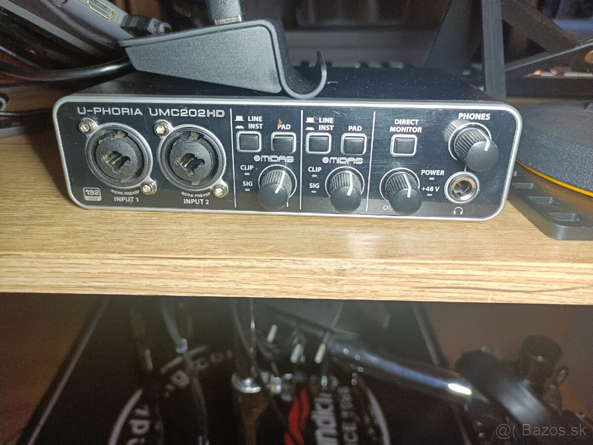 Predám midi kláves a zvukovku