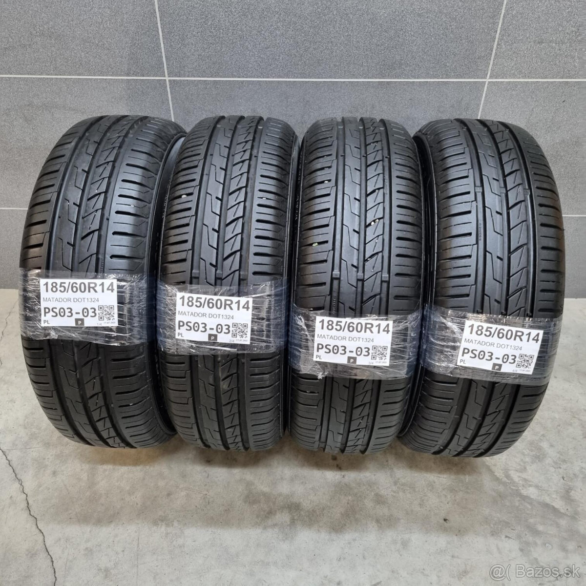 Letné pneumatiky 185/60 R14 MATADOR DOT1324