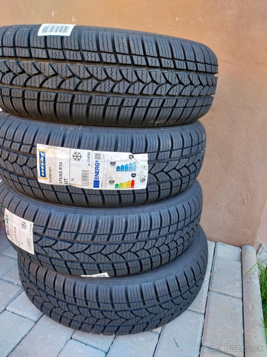 Pneumatiky - sebring - nové- 175/65 R14 zimné