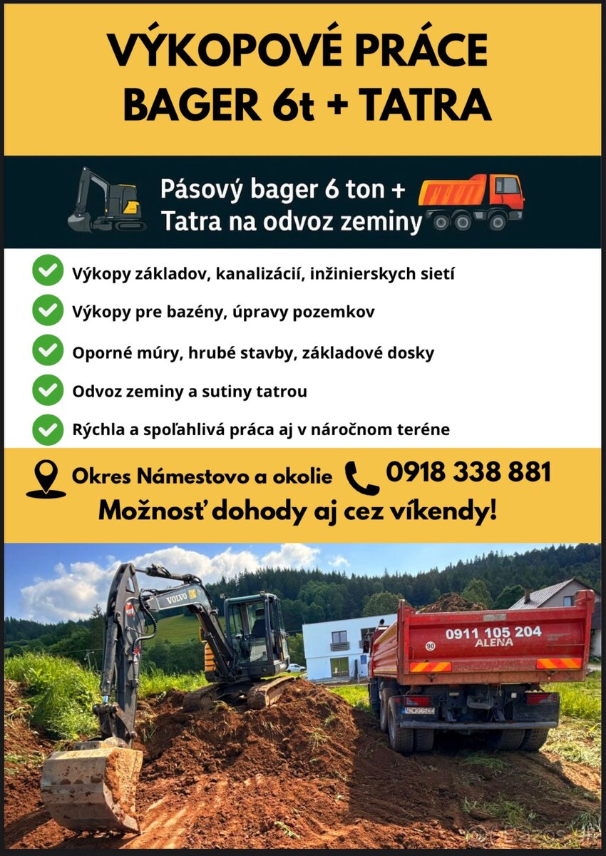 Výkopové práce
