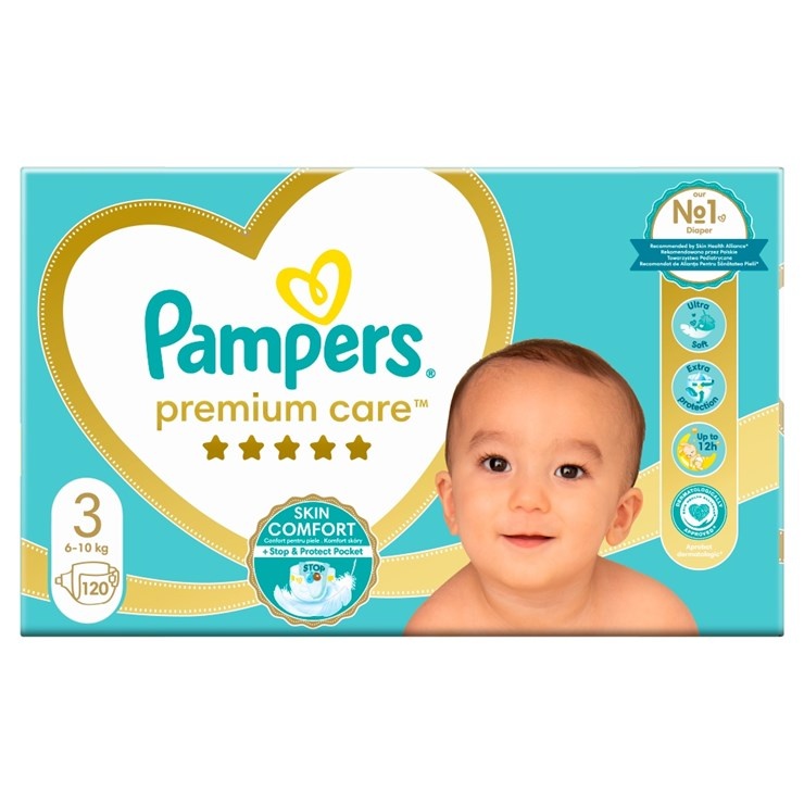 Plienky Pampers 120ks