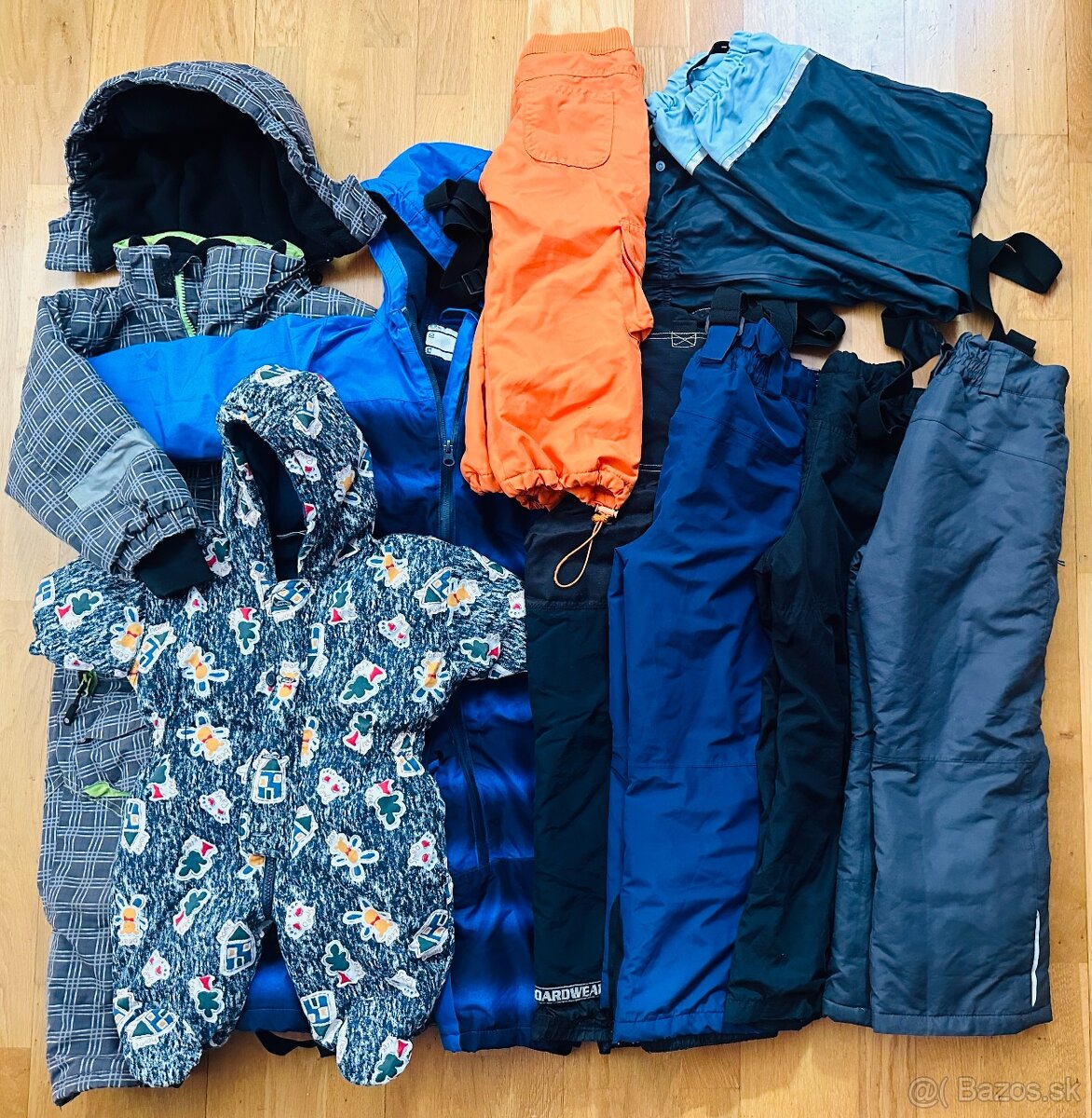 Overaly, oteplovacky. Vesty, bundy: prechodne, zimne
