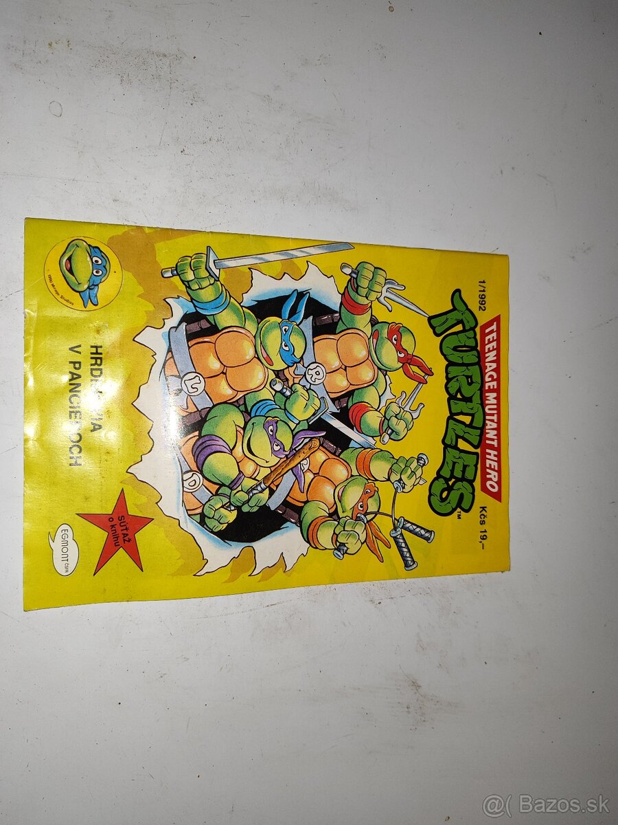 Komiks Ninja korytnačky
