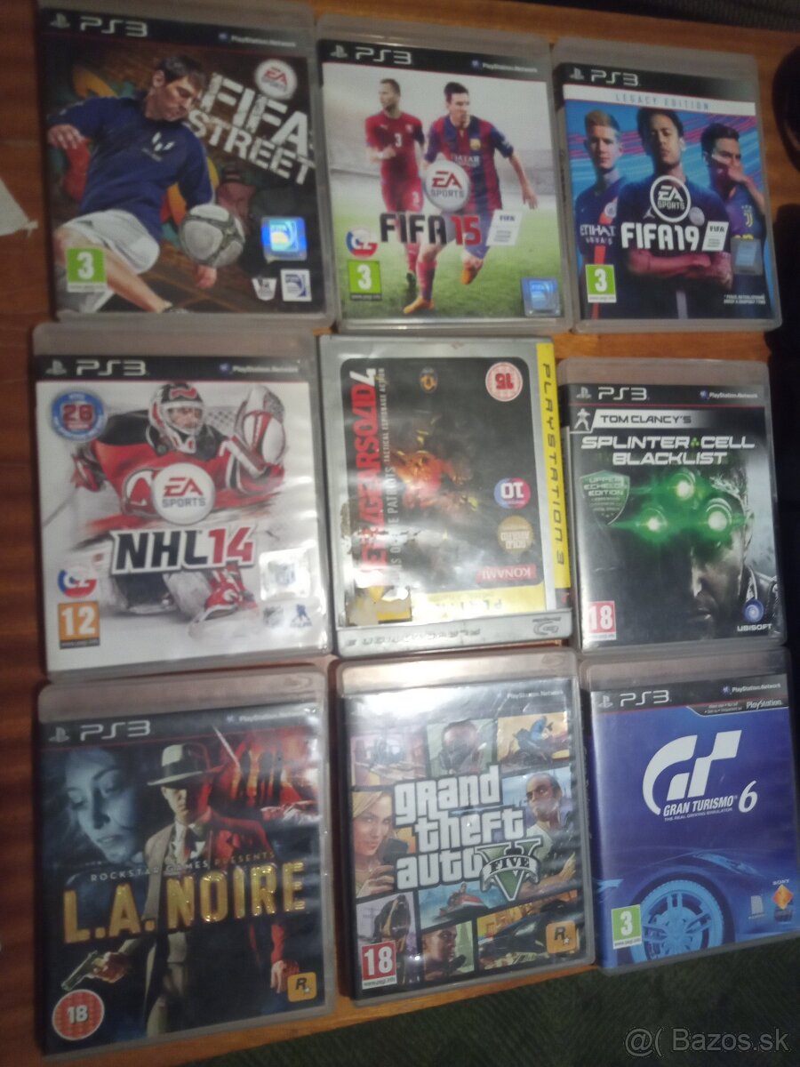 Predám hry na PS3 aj samostatne