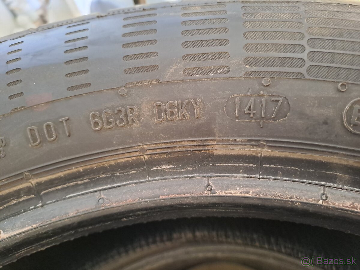 215/55 R17 letné Continental