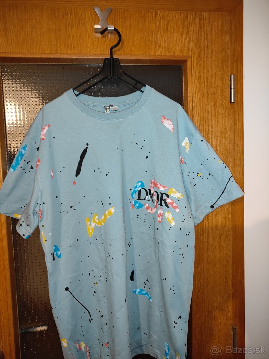 Pánske modré tričko - veľkosť S