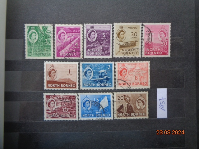 Poštové známky - BORNEO