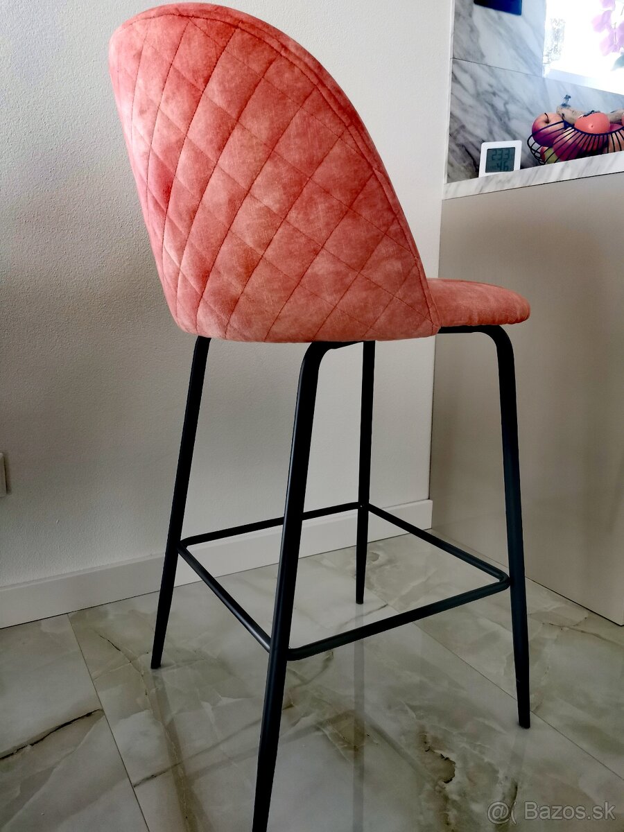 Barová pultova stolička 2 ks