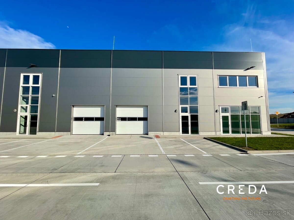 CREDA | prenájom 470 m2 skladové priestory v Squarebizz, Luž