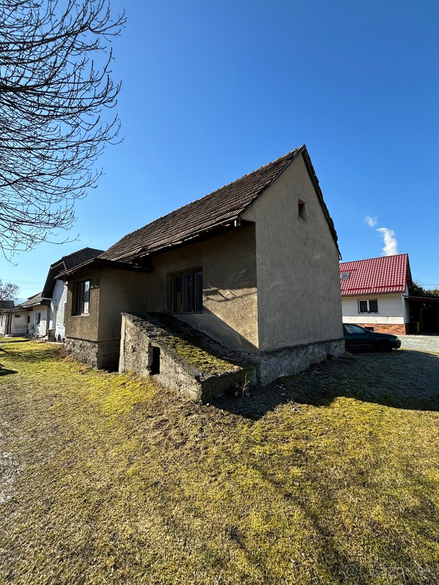 Predám rodinný dom v Liskovej (blízko centra) 12x5,5m