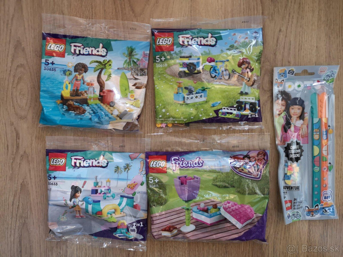 Lego sáčky nové - polybags a prívesky