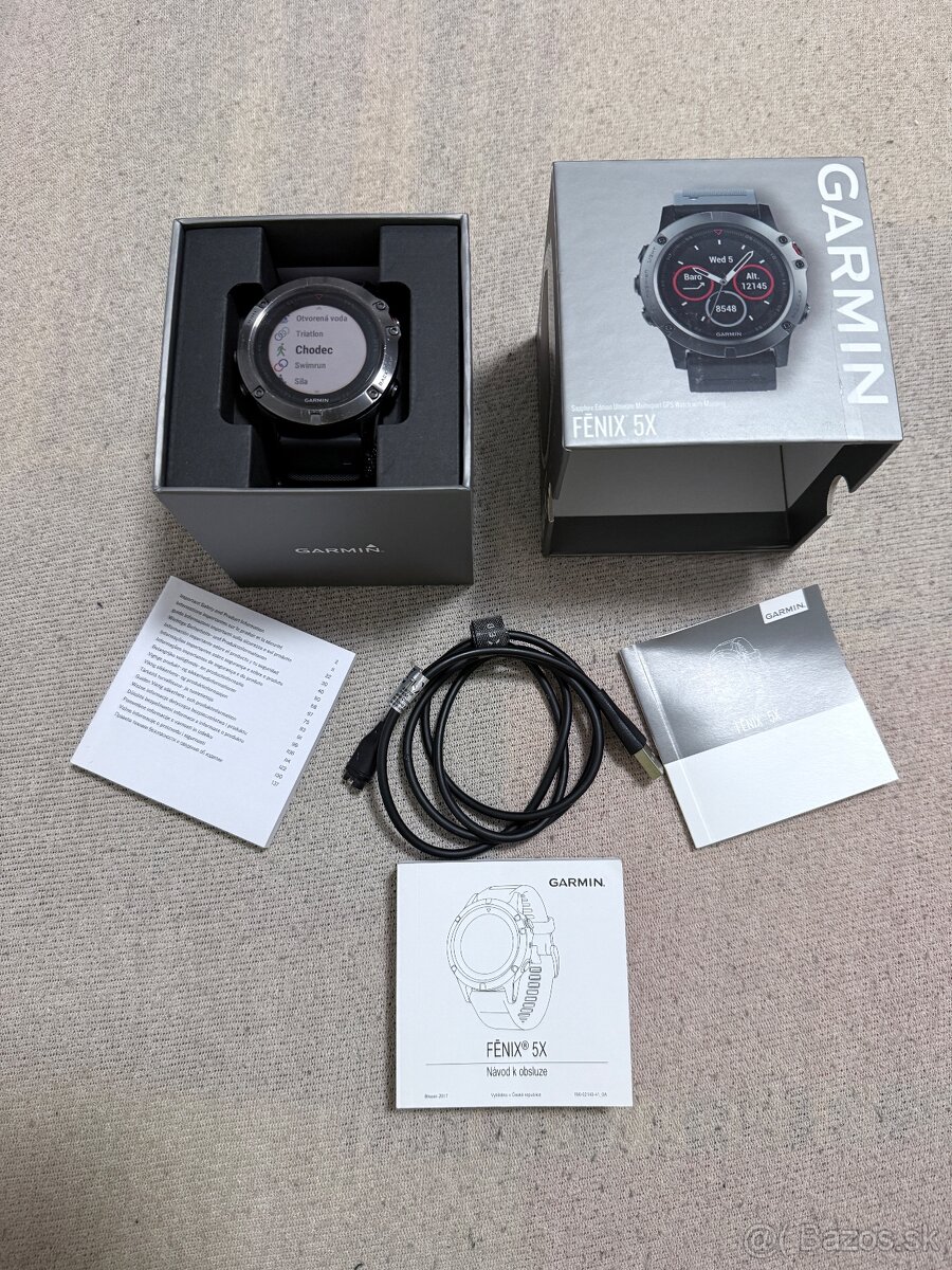 Garmin fenix 5x saphire