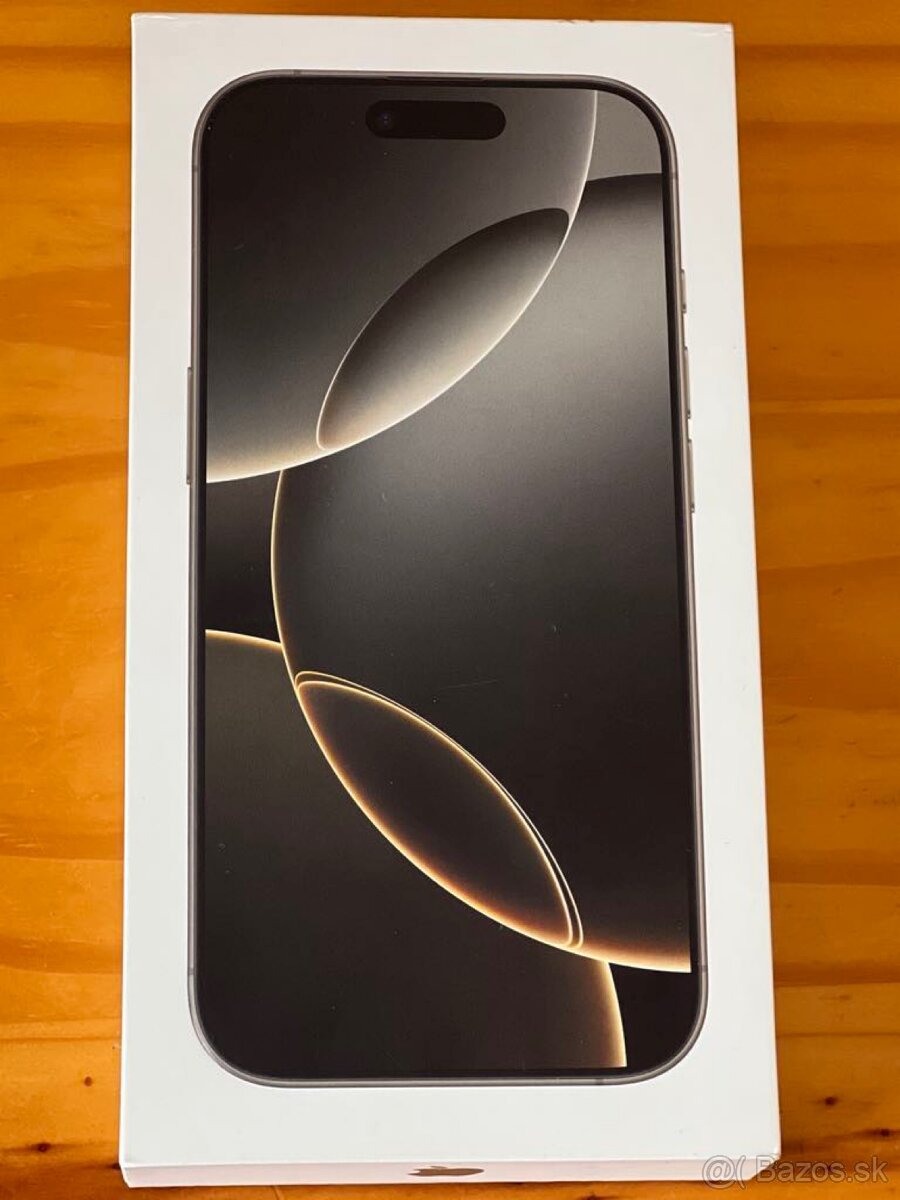 iPhone 16 pro 128GB Natural Titanium