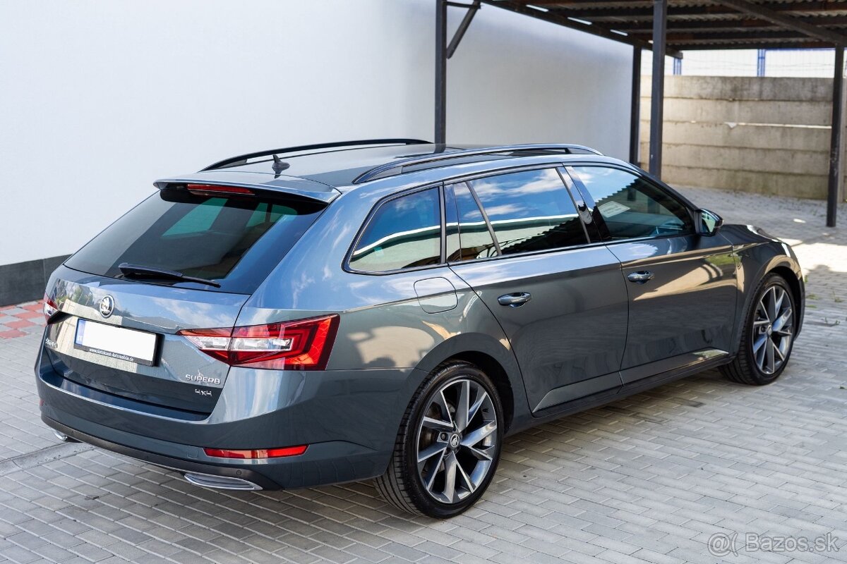 Škoda Superb Combi 4x4 Sportline 140 kW(190k) ako nový