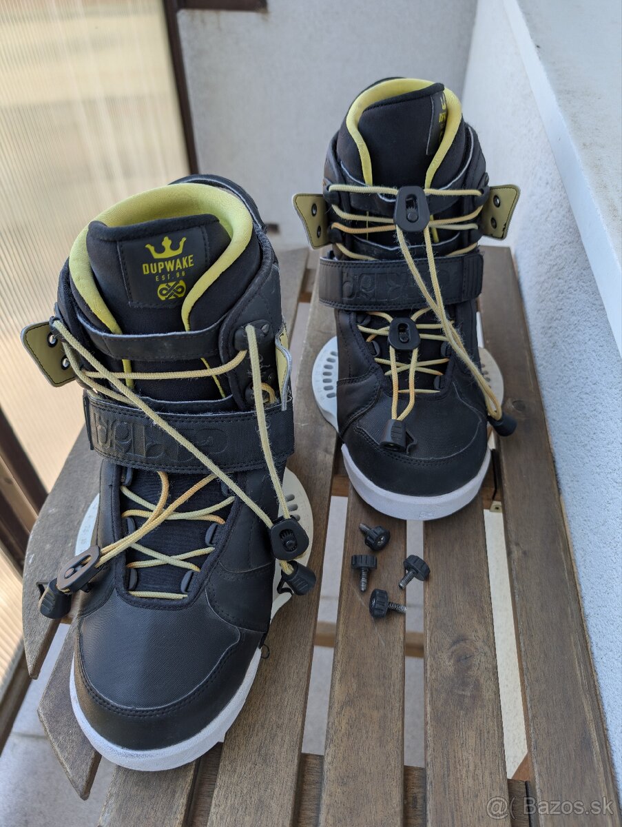Wakeboard viazanie Dup Wake Heritage