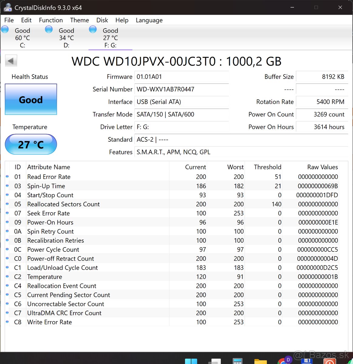 HDD 1tb 2.5