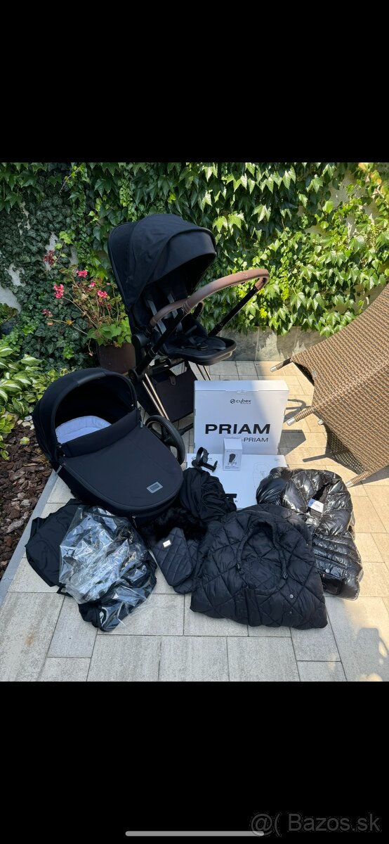 Cybex Priam Rosegold - Sephia Black