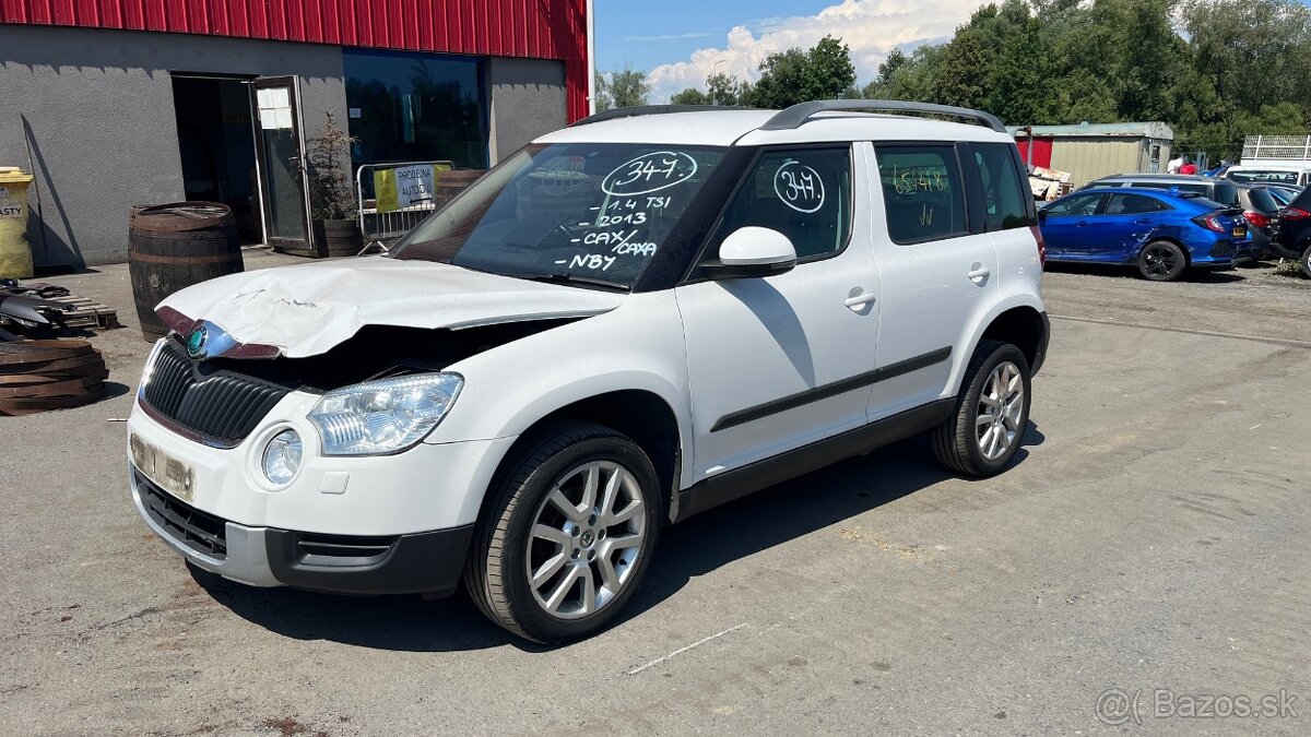 347. Škoda Yeti 1.4TSI CAXA/NBY LF9E Na náhradní díly
