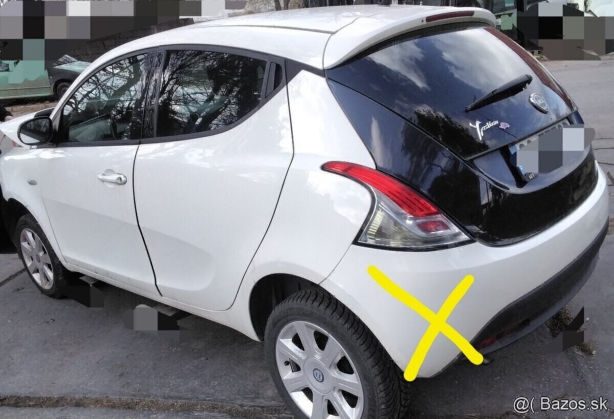 Lancia Ypsilon 1.2 2012 Predám DVERE, MOTOR 169A4000, PIATE