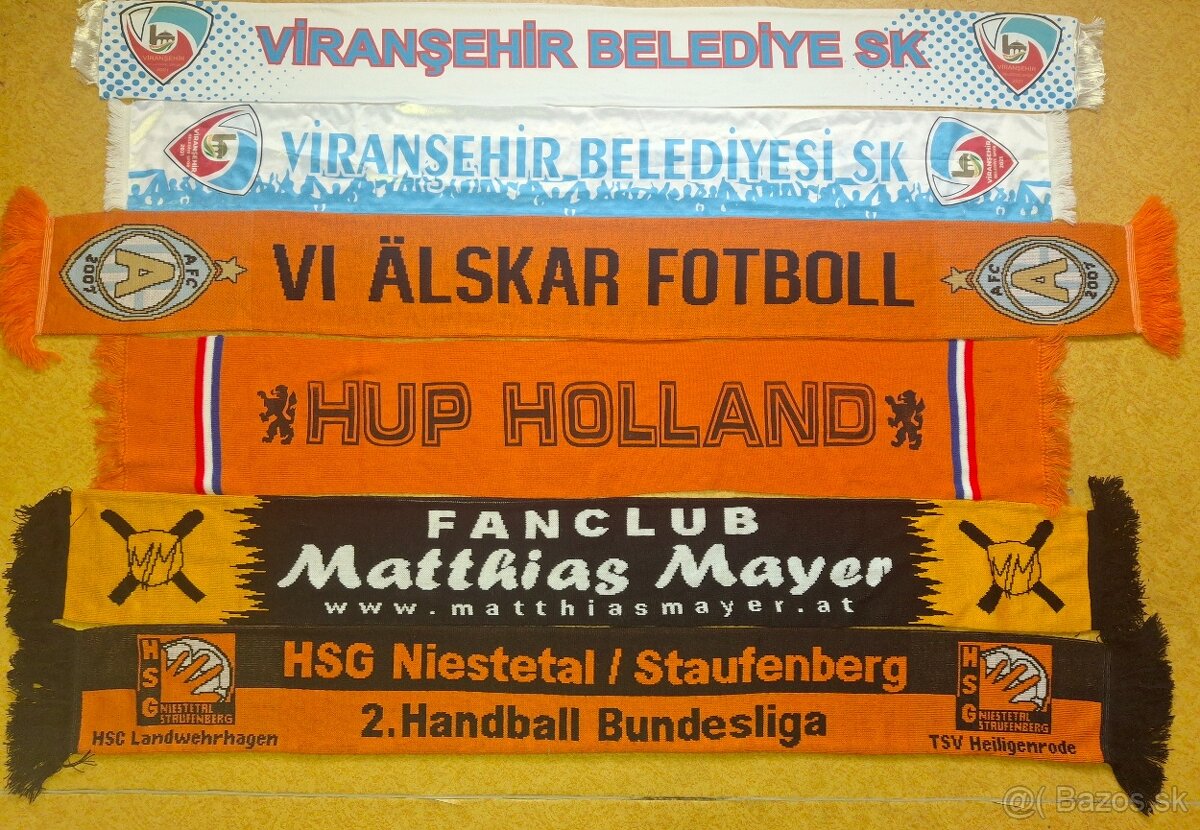 Futbalové a iné šály