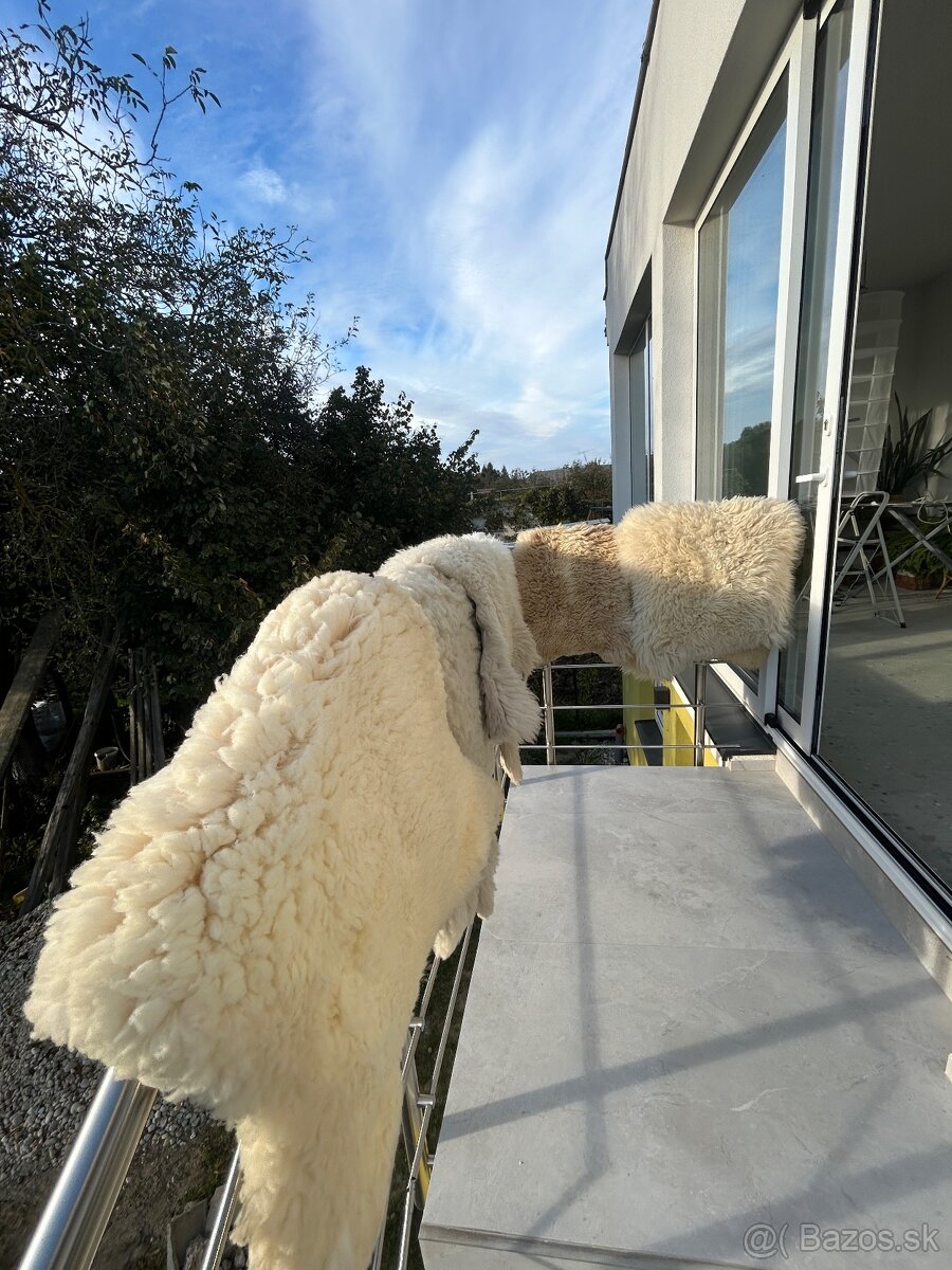 Pravé kožušiny z domácich oviec/barana