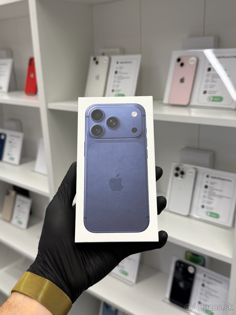 ZÁRUKA 2 ROKY / NOVÝ Apple iPhone 17 Pro 512GB Deep Blue