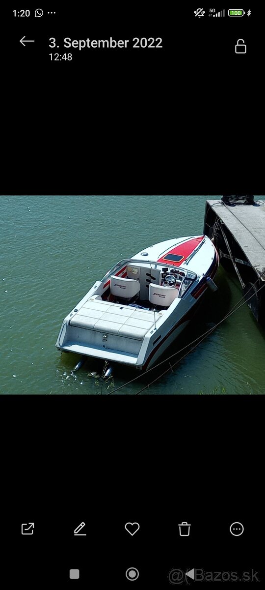 Motorová loď  Rio 690 8.1i V8 kompresor