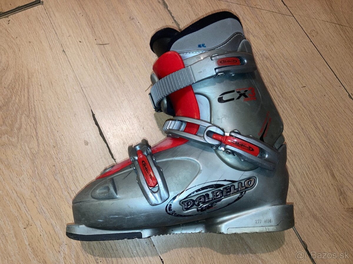 lyžiarky dalbello cx3 veľkosť 38