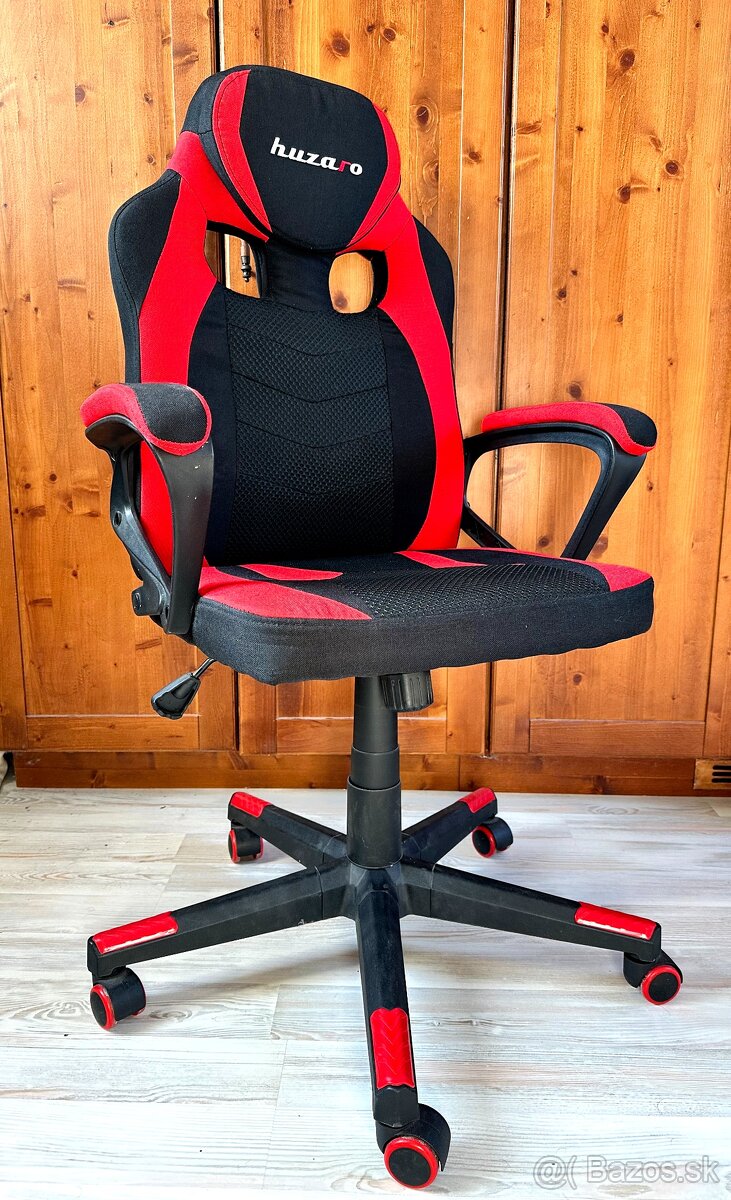 Herná stolička Huzaro Force 2.5 – čierno-červená