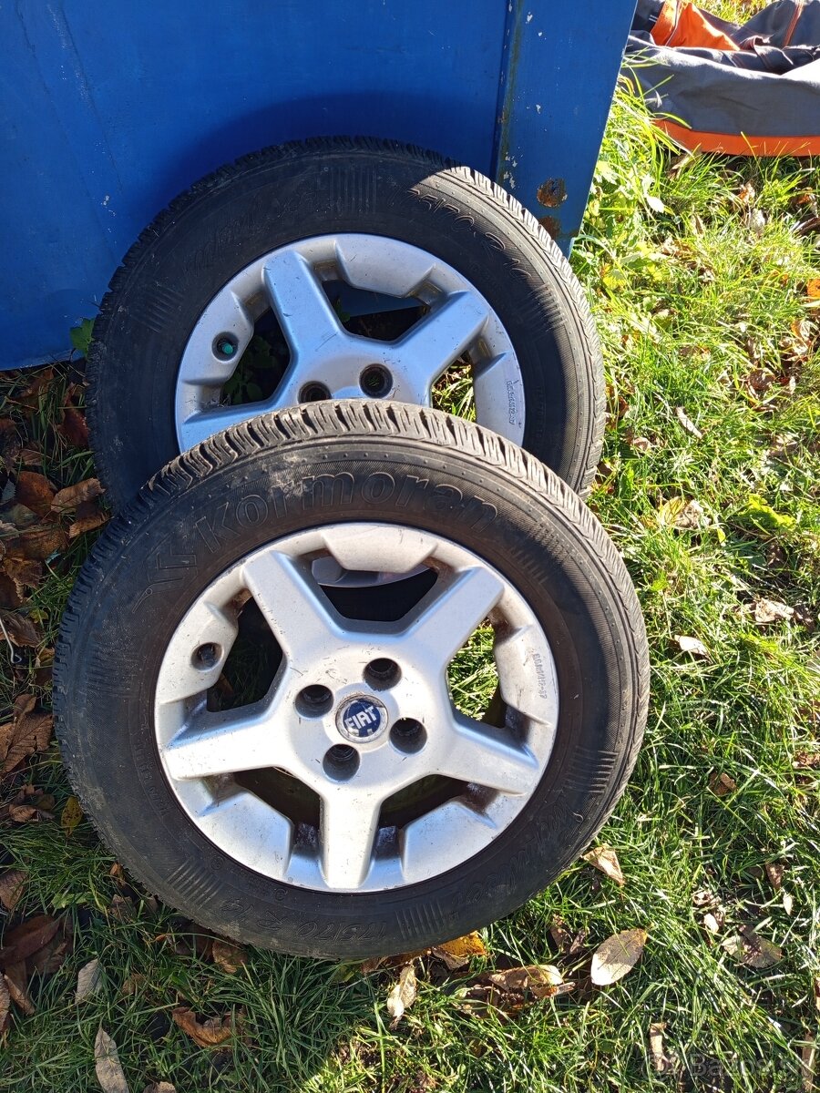 Predám Al disky na Fiat Doblo