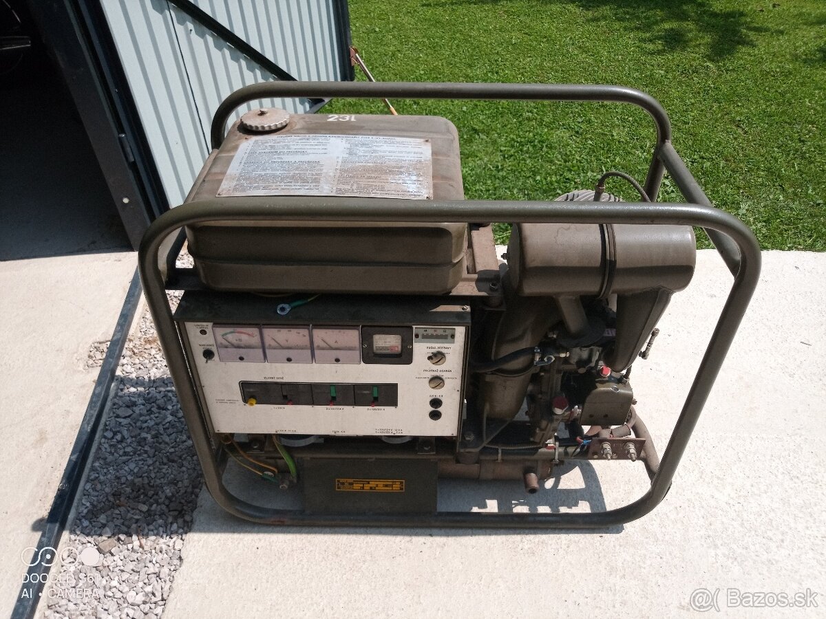 Vojenska elektrocentrála benzínová V3S PV3S