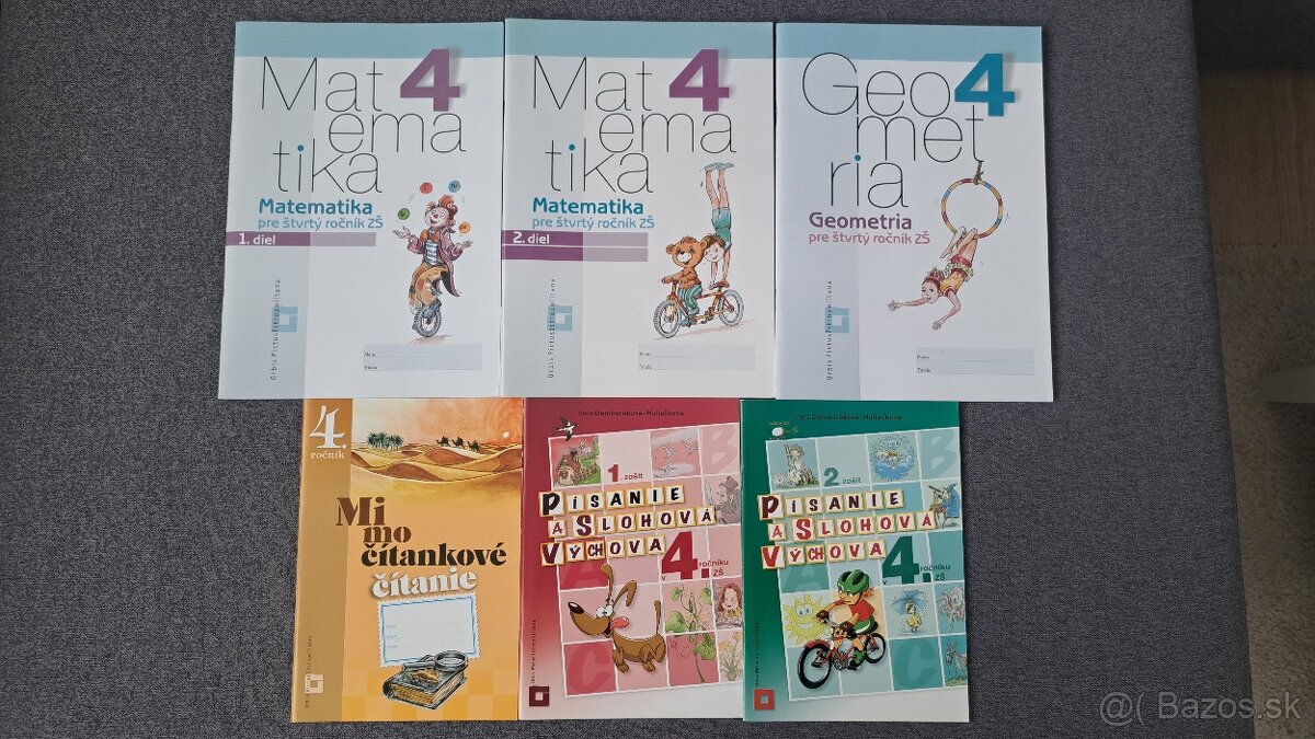 Písanky pre 4. ročník ZŠ