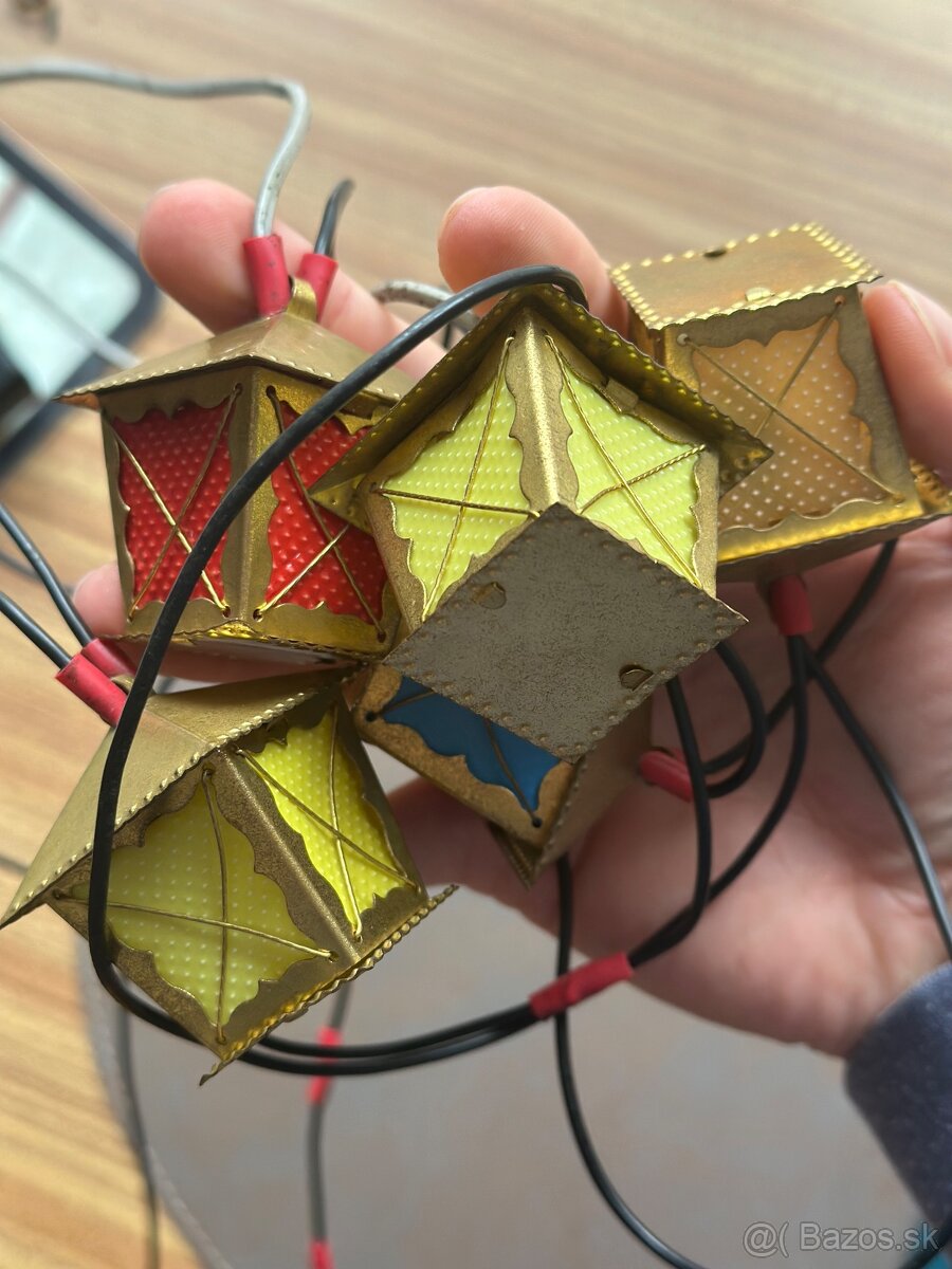 Vianočné lucerničky svetielka