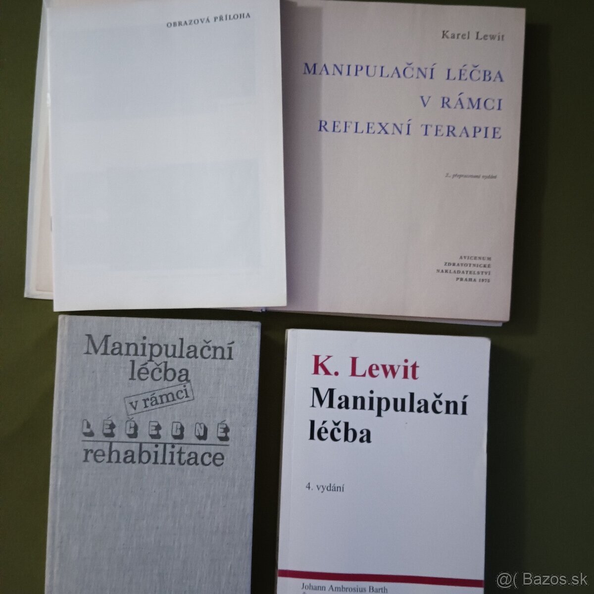 Karel Lewit - 3X manipulační léčba.