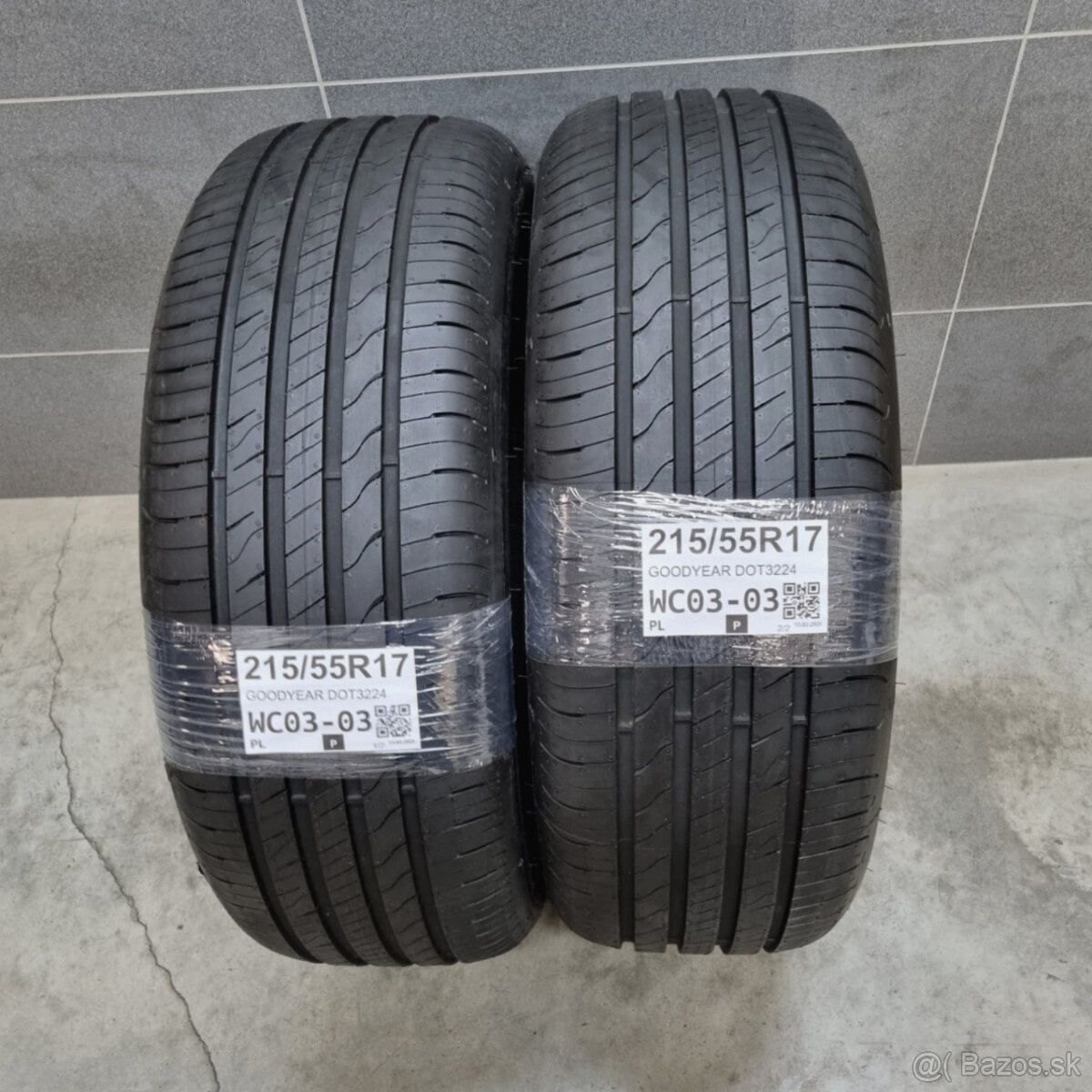 Letné pneumatiky 215/55 R17 GOODYEAR