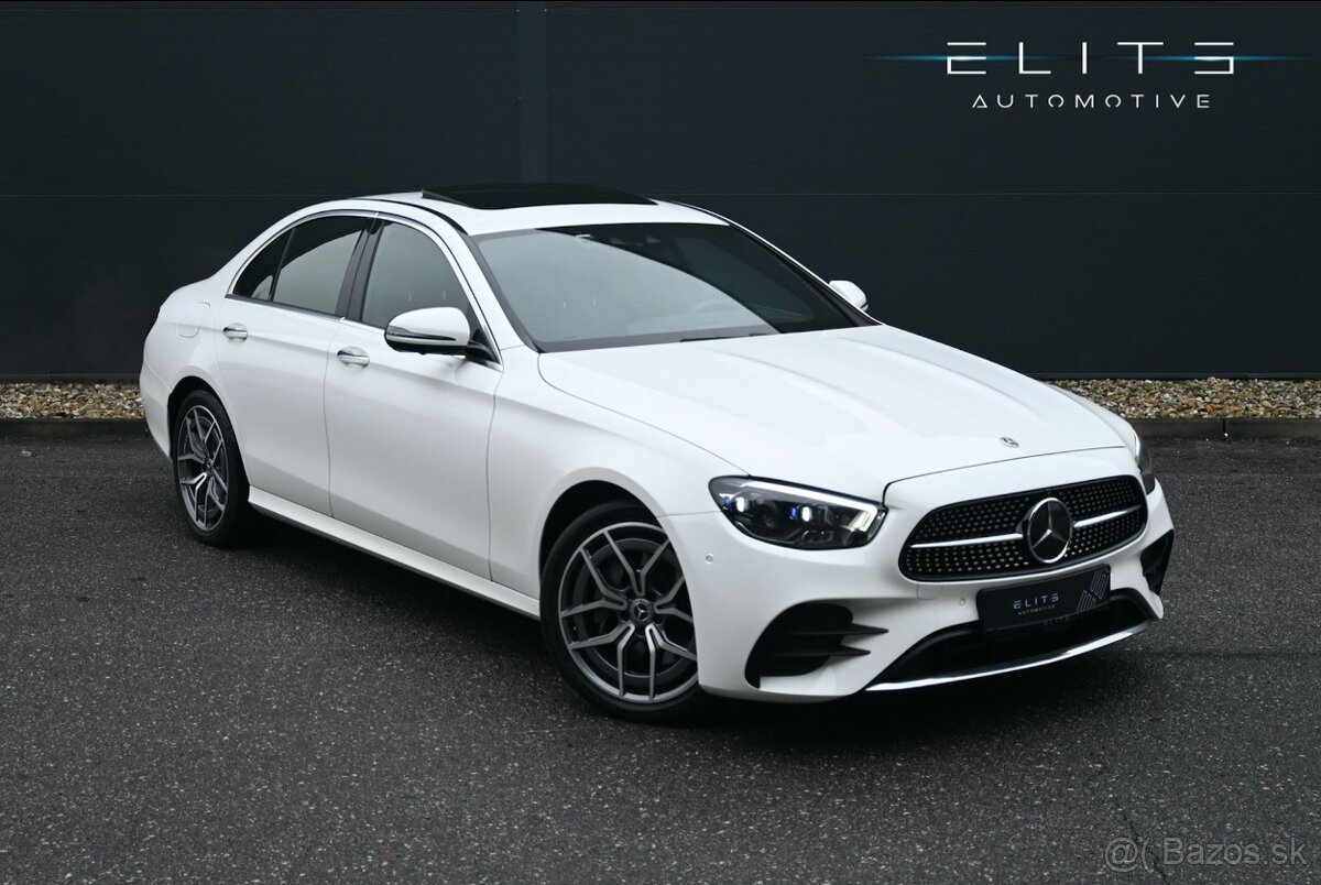 Mercedes-Benz E220d 4Matic, AMG Line, Burmester, MultiBeam