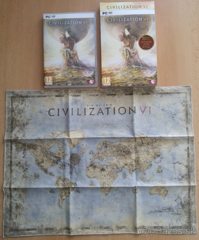 Civilization VI krabicka + latkova mapa