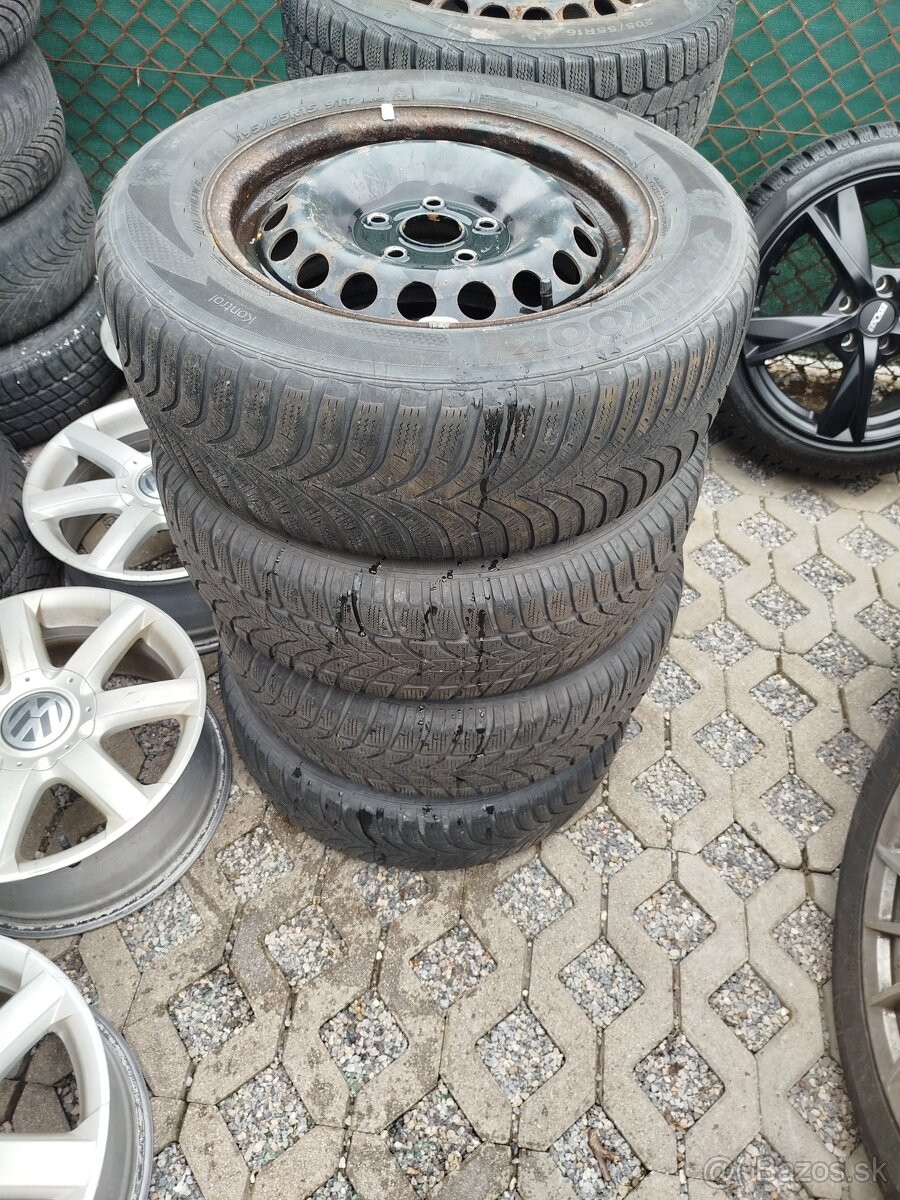 Predám plechové disky 5x112 r15
