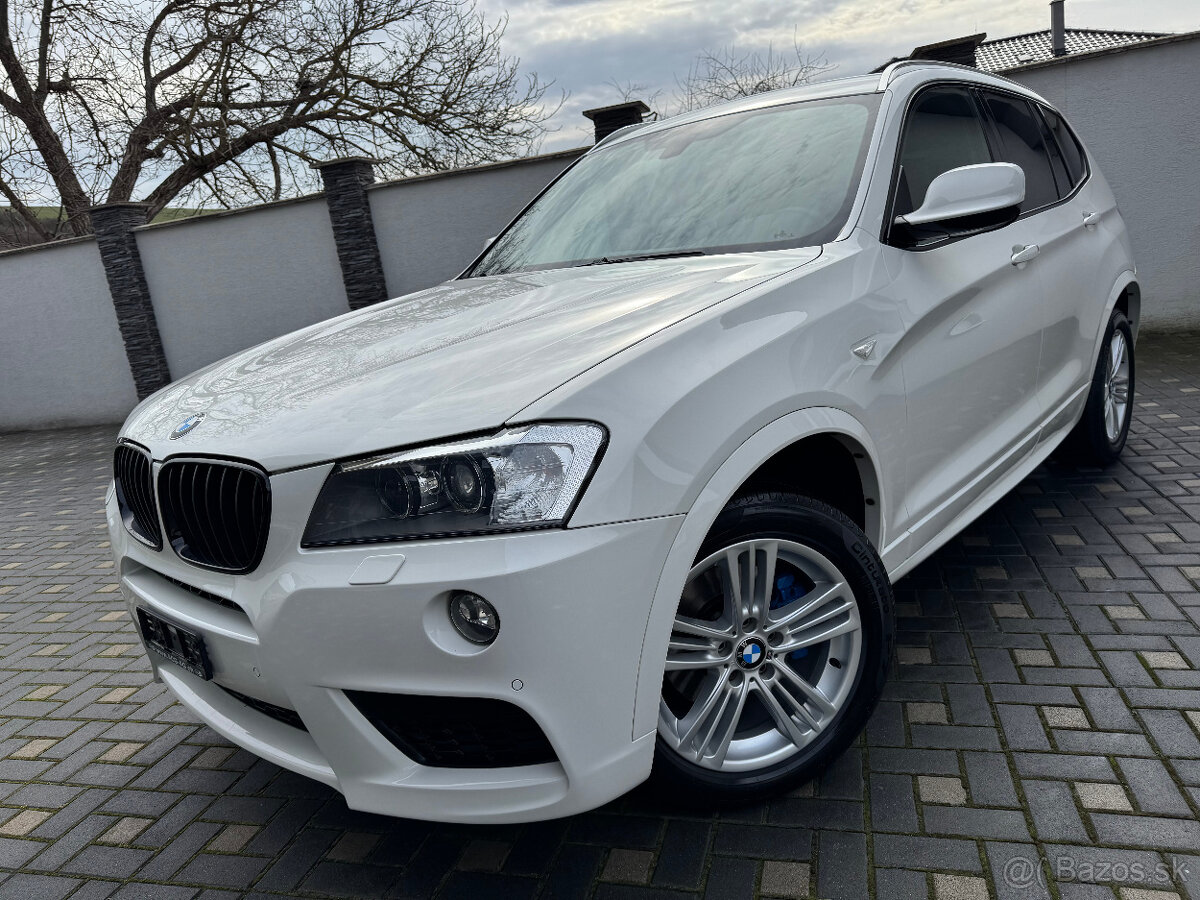 BMW X3 XDrive 20d F1 A/T. M-Paket 184PS TOP STAV