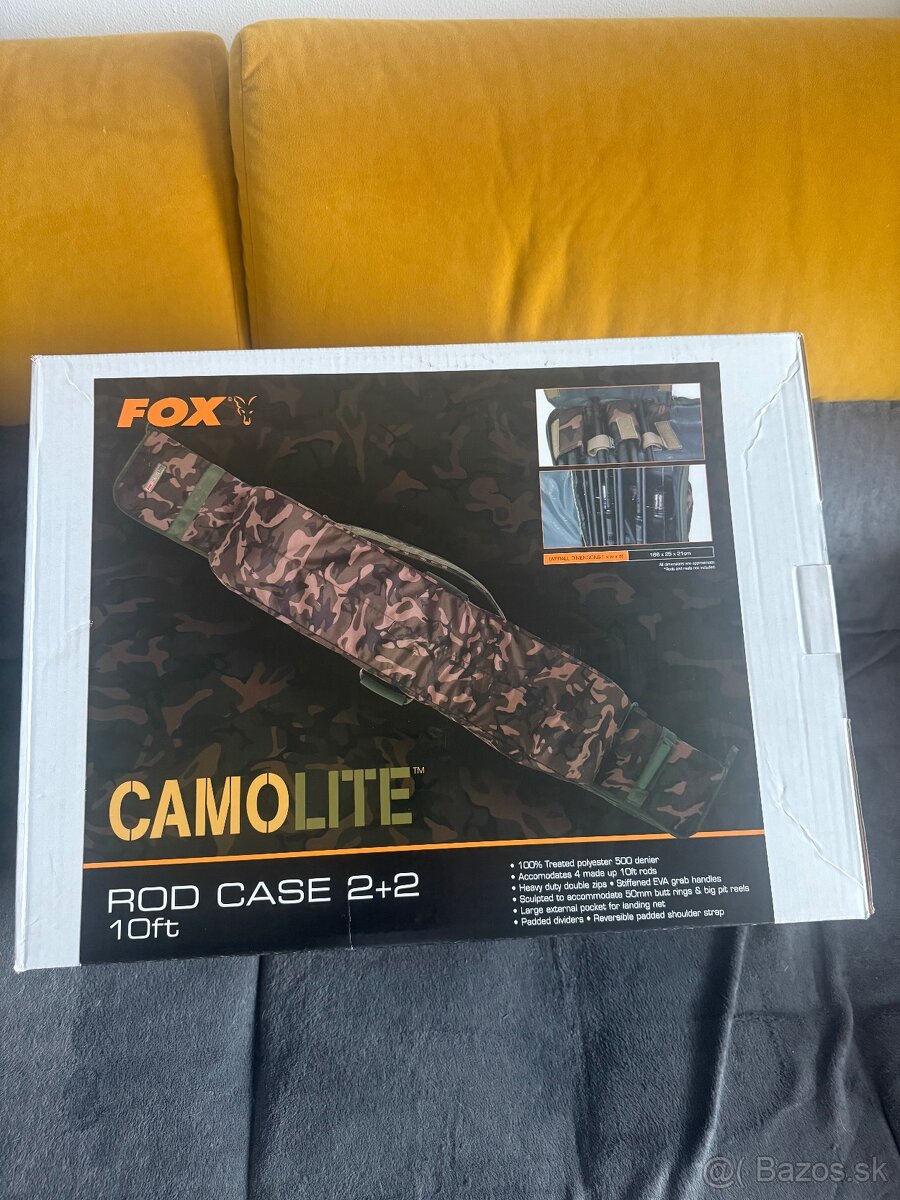 Fox Camolite Rod case 2+2 10 ft