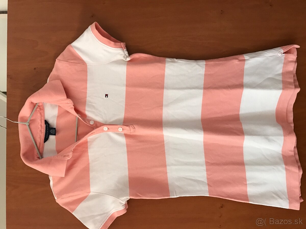 TOMMY HILFIGER originál broskynove/damske polotricko