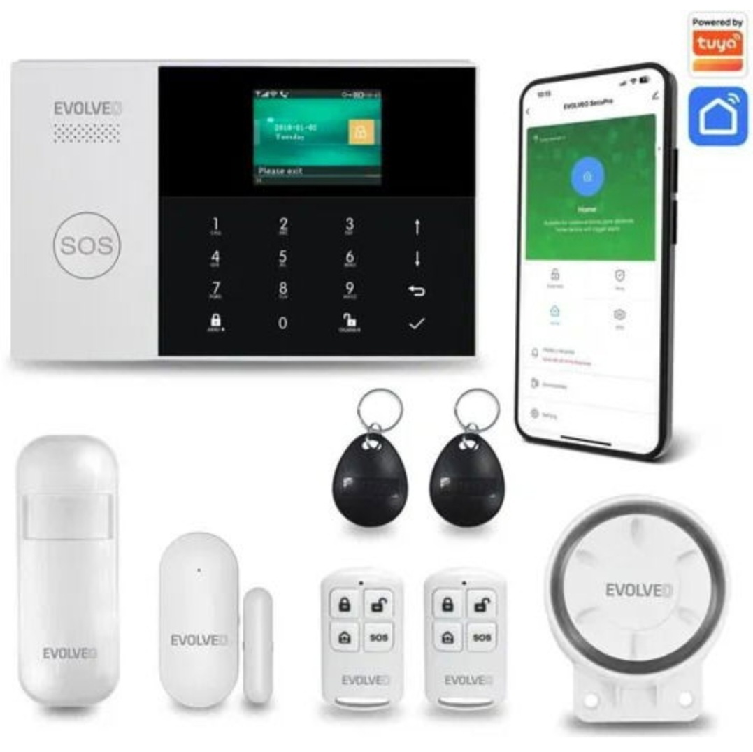 Nový EVOLVEO SecuPro smart, bezdrôtový, GSM & WiF