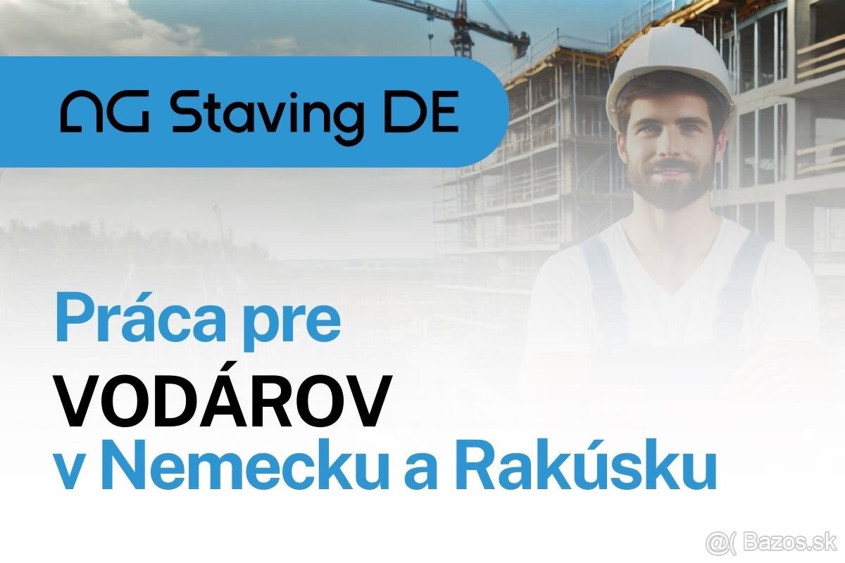 VODÁR PROJEKTY NEMECKO A RAKÚSKO