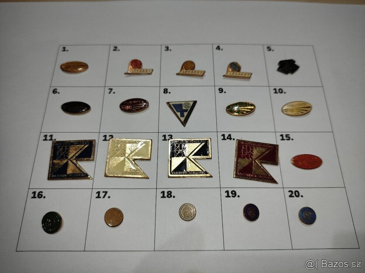 ČKD - SBÍRKA ODZNAKŮ - IX