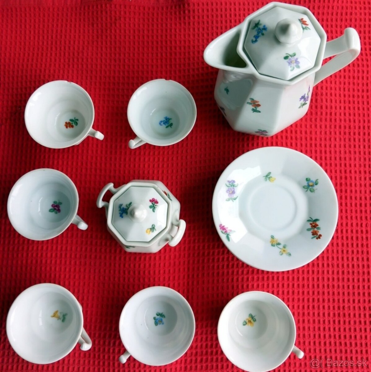 16-dielna mocca súprava Rosenthal Bavaria