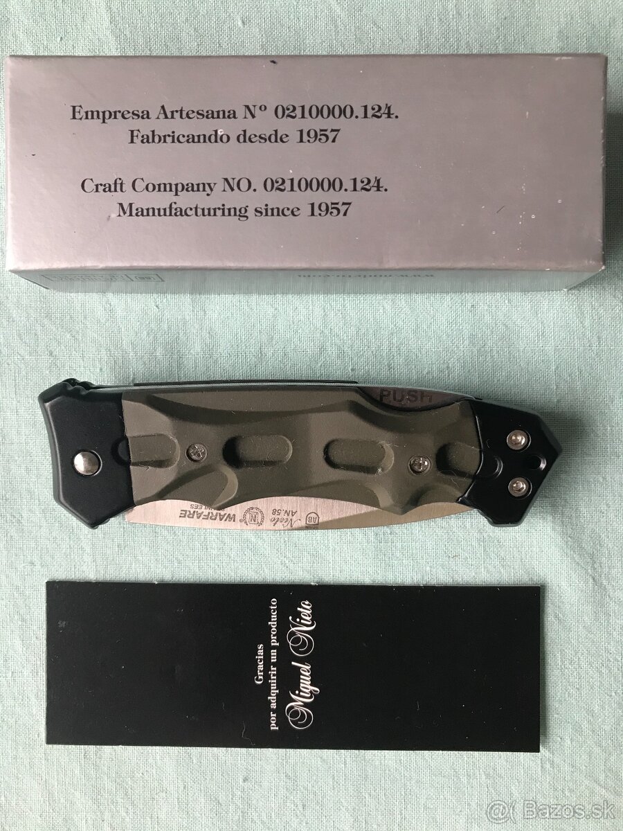 Nôž Miguel NIETO Warfare 031- španielsky, č.2